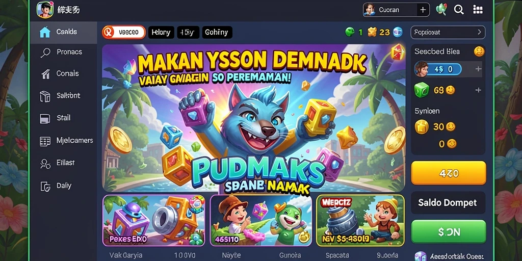 Tampilan antarmuka HOPENGSLOT yang menarik dan modern.