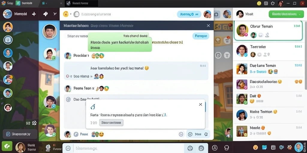 Tampilan antarmuka yang intuitif dan mudah digunakan.