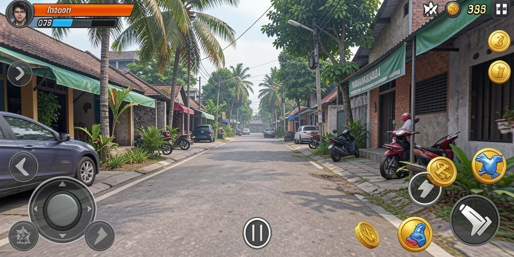 Tampilan awal yang menarik dan mudah dinavigasi.