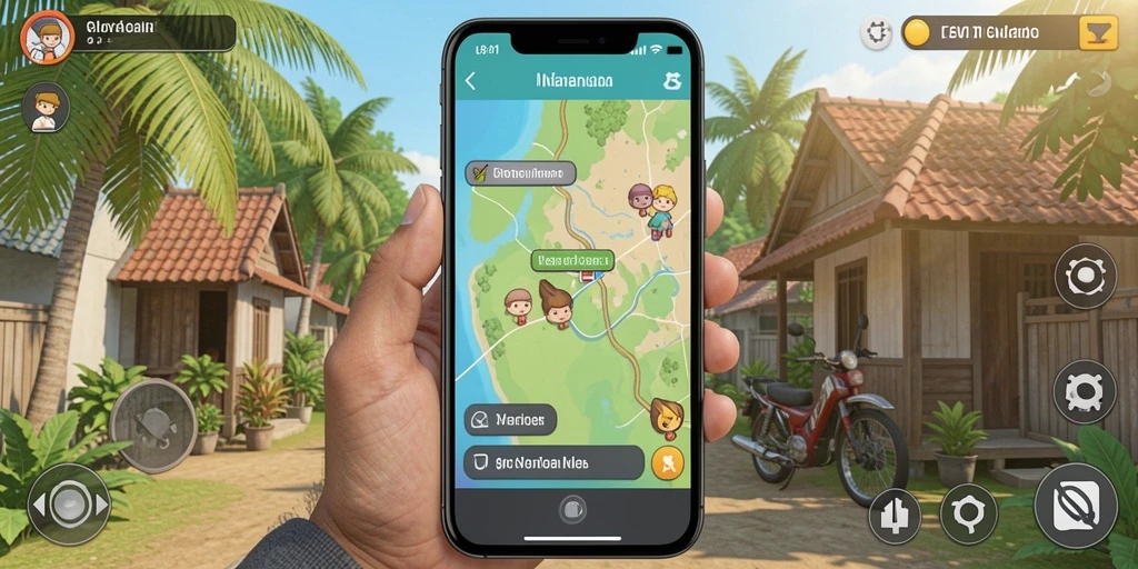 Tampilan awal aplikasi KRATONBET yang modern.