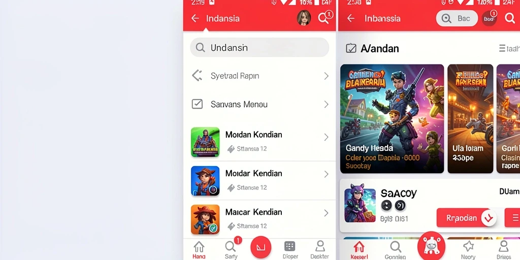 Tampilan antarmuka yang intuitif dan mudah dipahami.