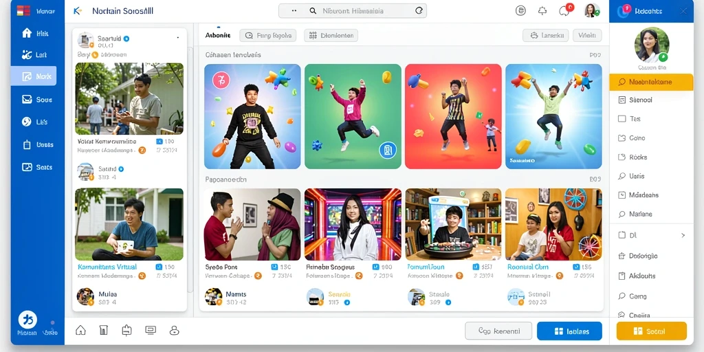 Tangkapan layar menunjukkan karakter unik yang dapat dipilih.